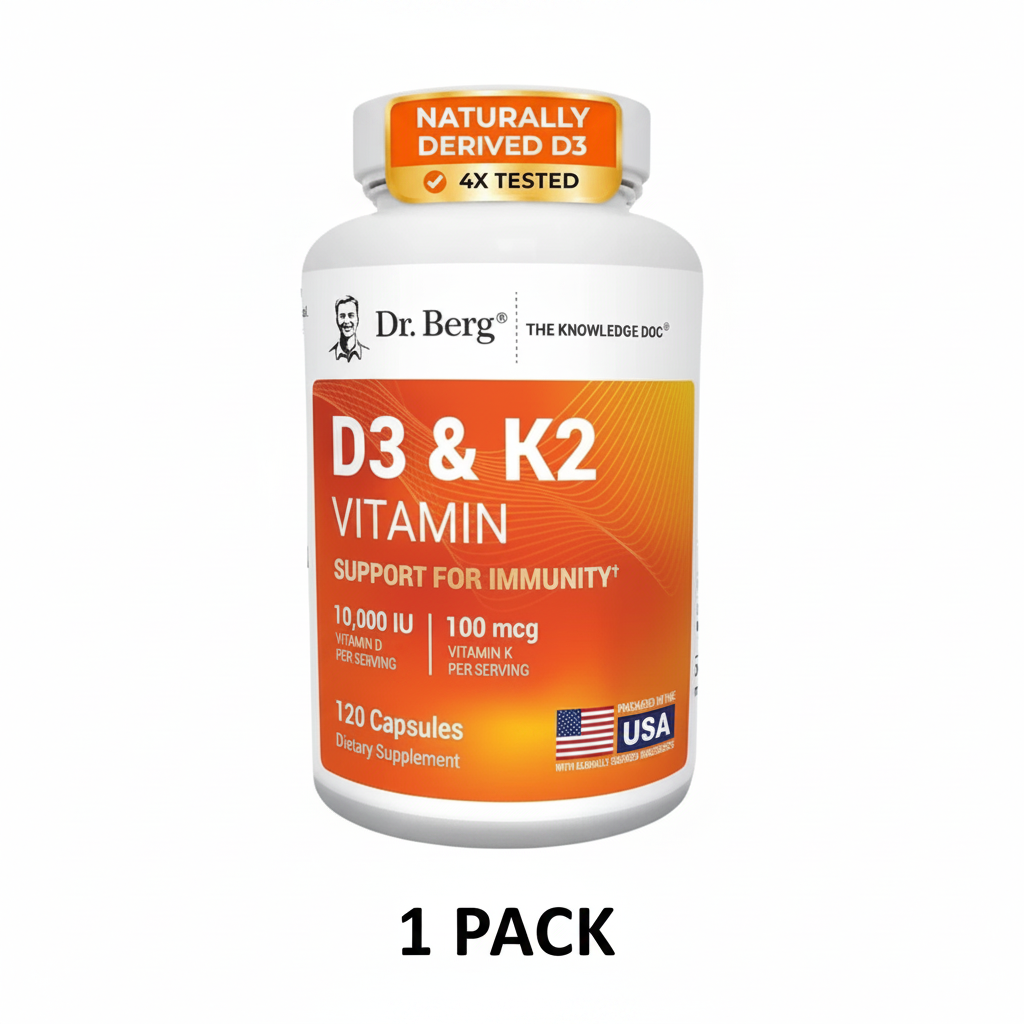 1 Pack Dr. Berg D3 K2