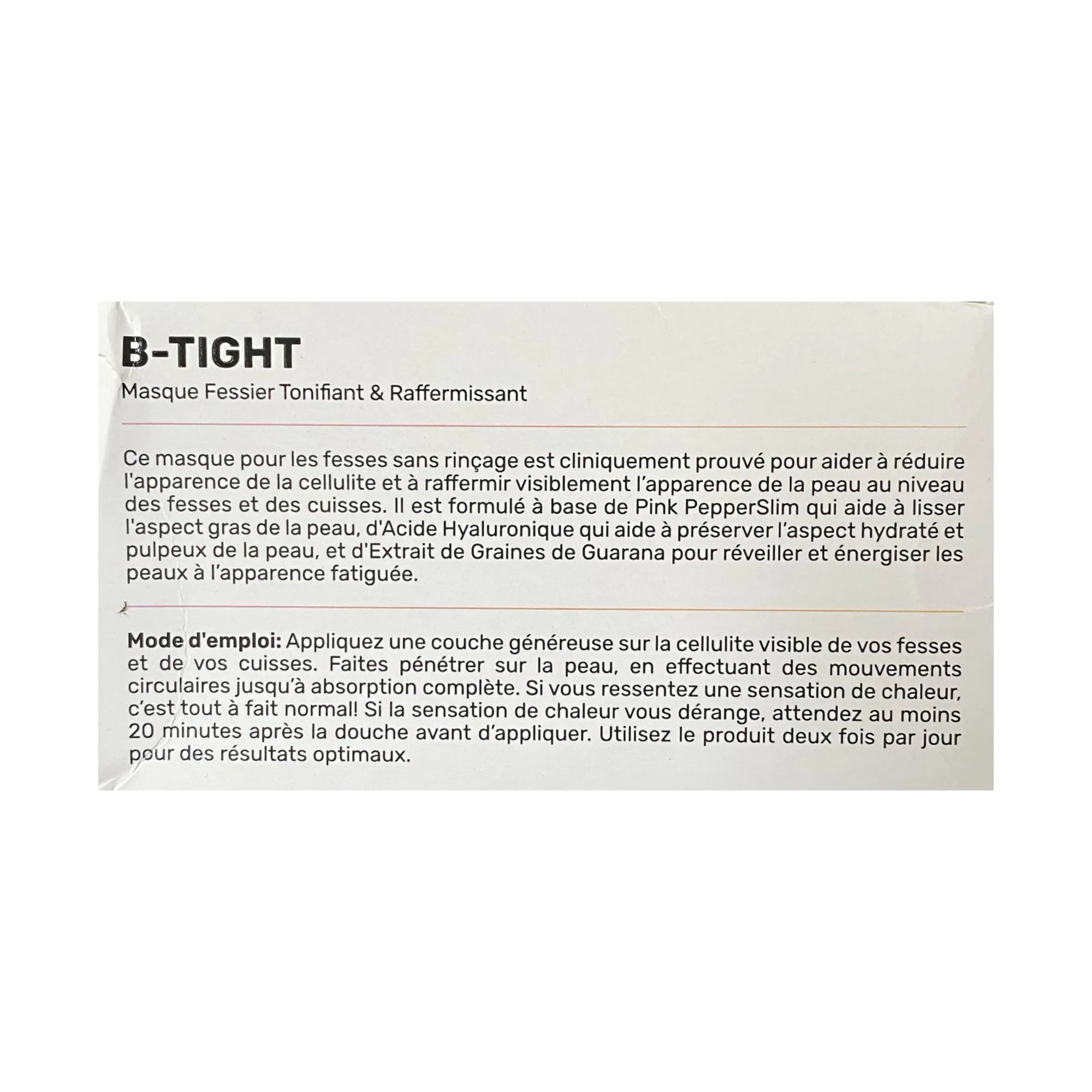 Maelys B-TIGHT Lift & Firm Booty 3.4oz / 100ml