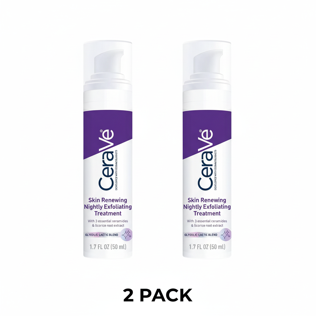 2 Pack CeraVe Nightly