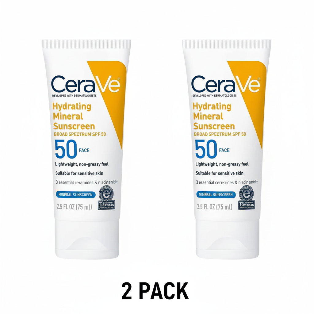 2 Pack CeraVe SPF 50