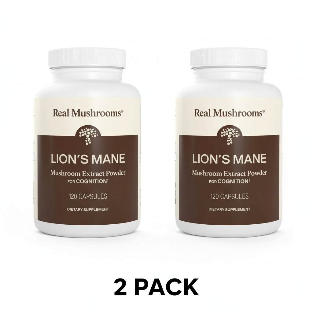 2 Pack Lion's Mane