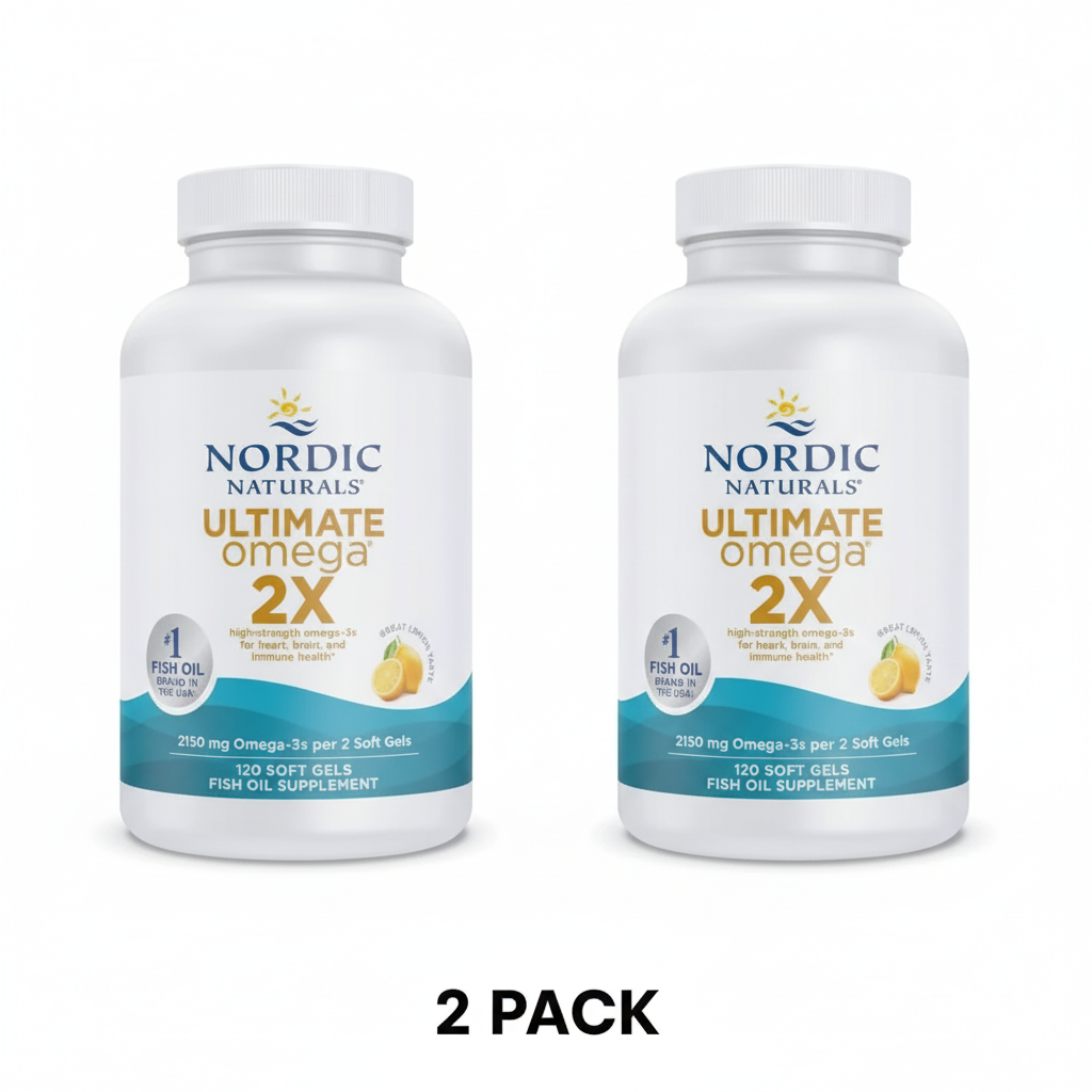 2 Pack Nordic Naturals