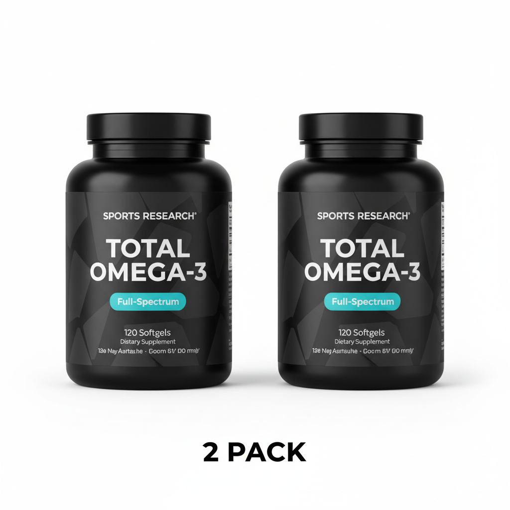 2 Pack Sports Research Omega-3