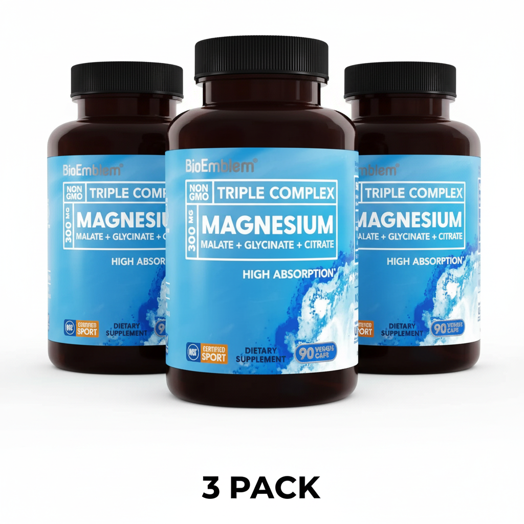 3 Pack BioEmblem Magnesium