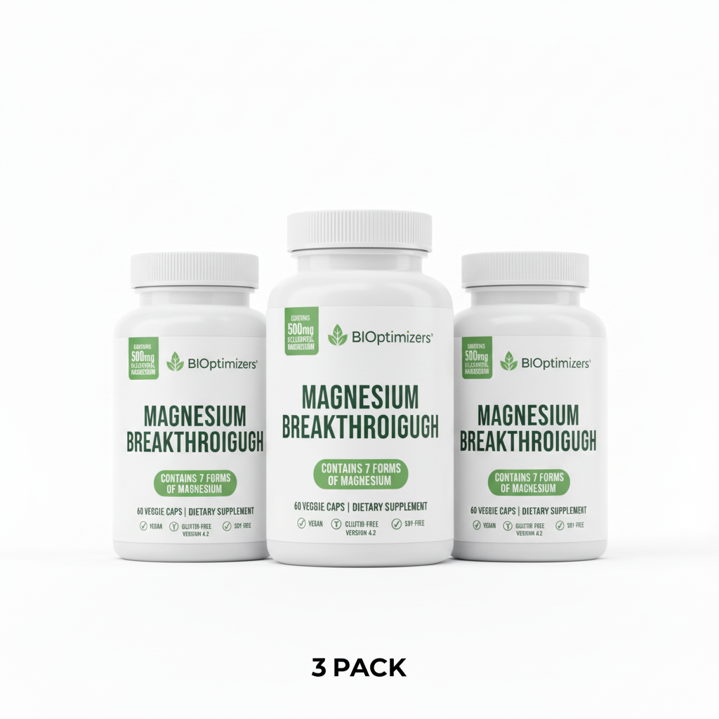 3 Pack BIOptimizers Magnesium