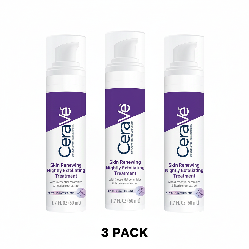 3 Pack CeraVe Nightly