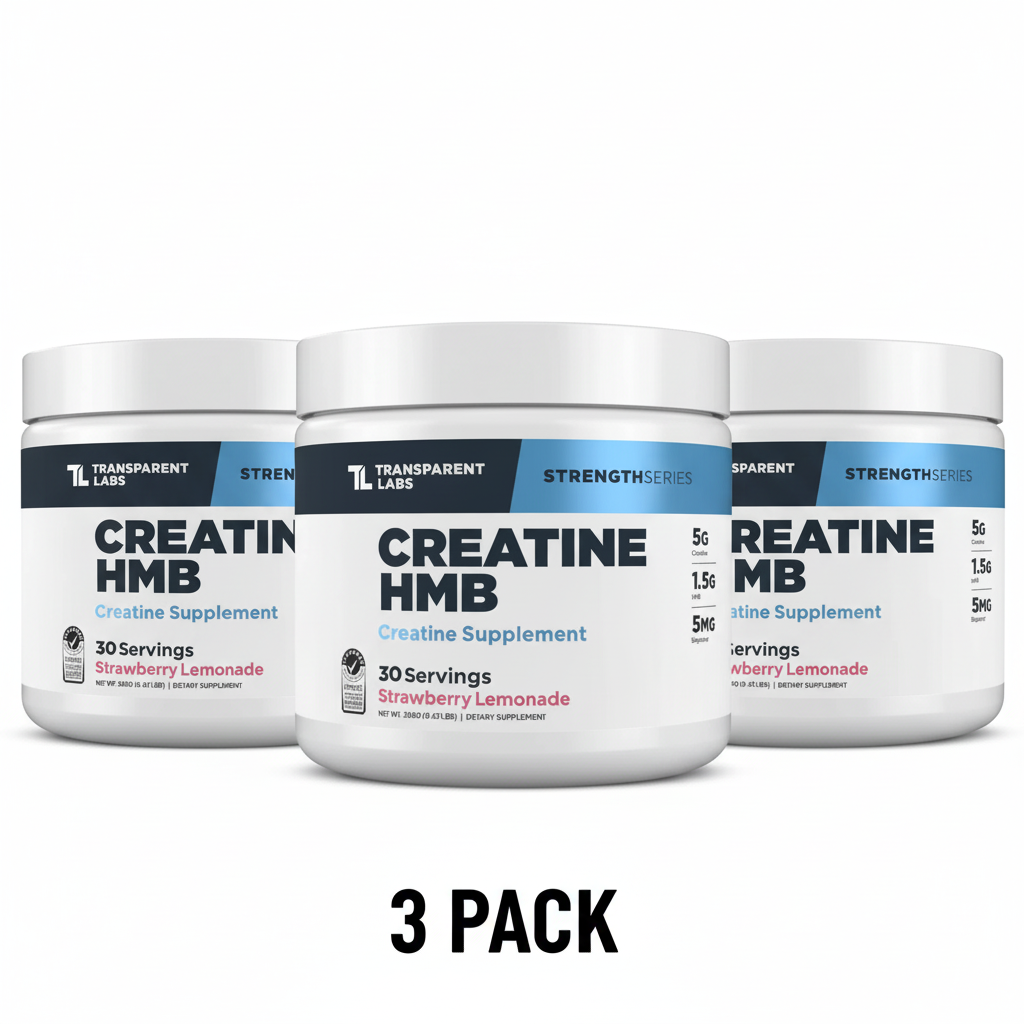 3 Pack Creatine HMB