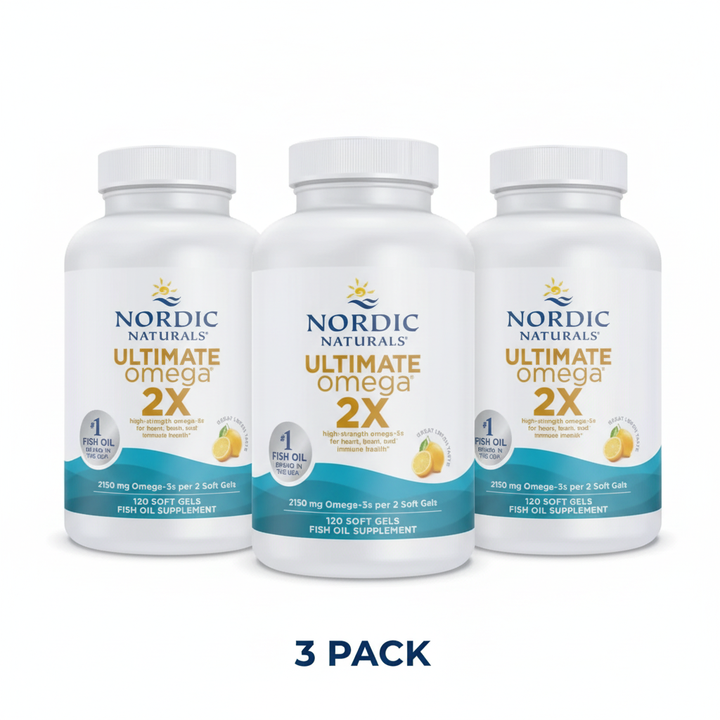 3 Pack Nordic Naturals