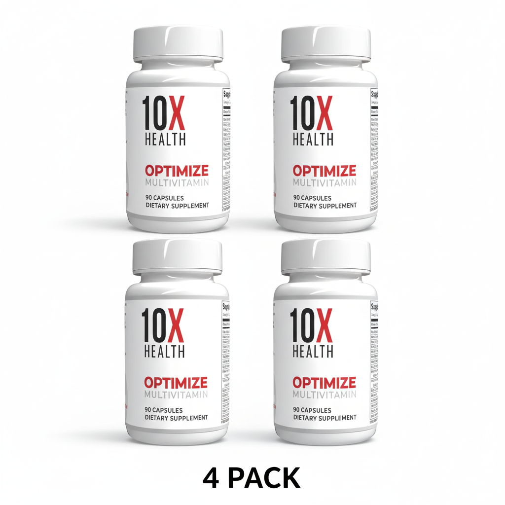 4 Pack 10X Health Optimize