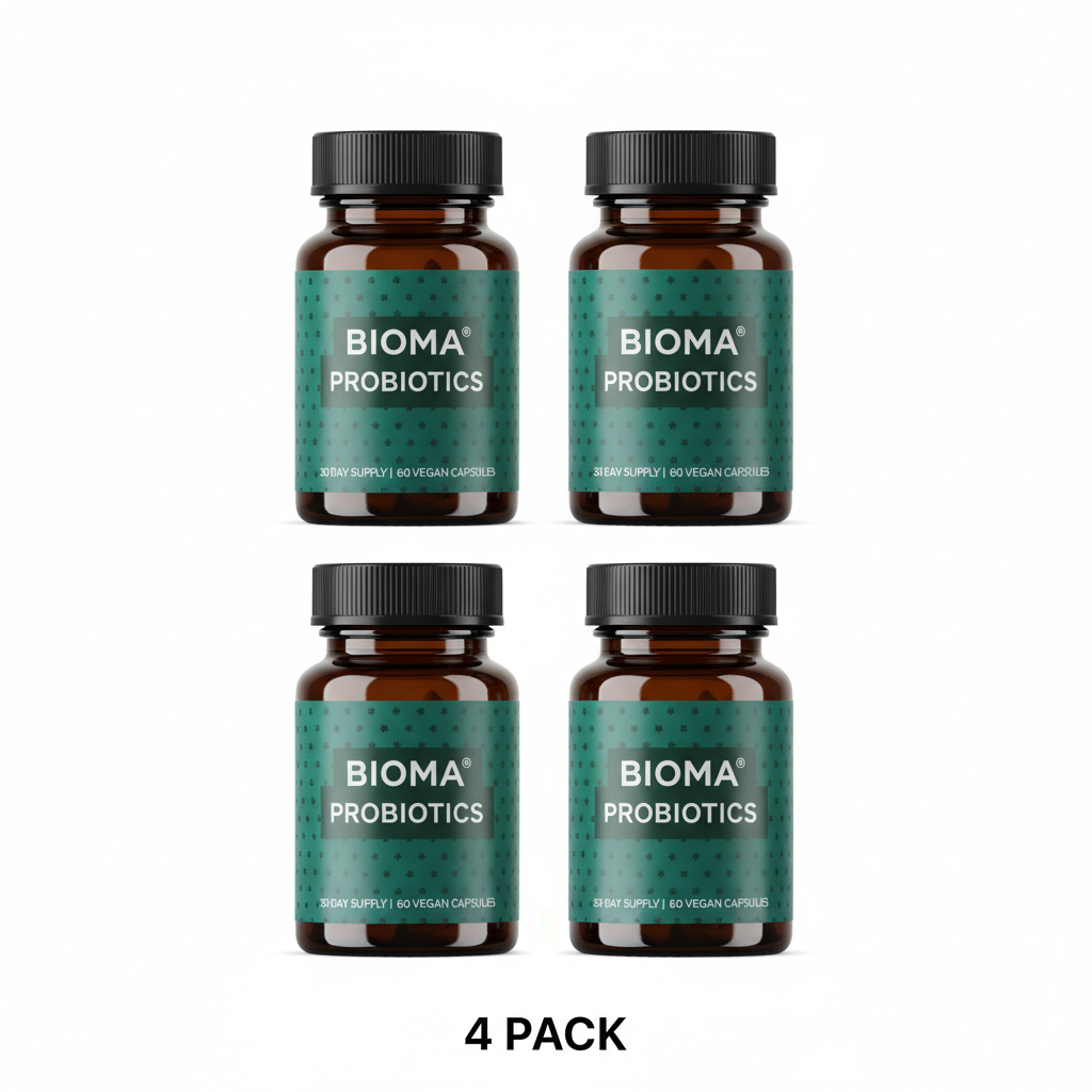 4 Pack BIOMA Probiotics