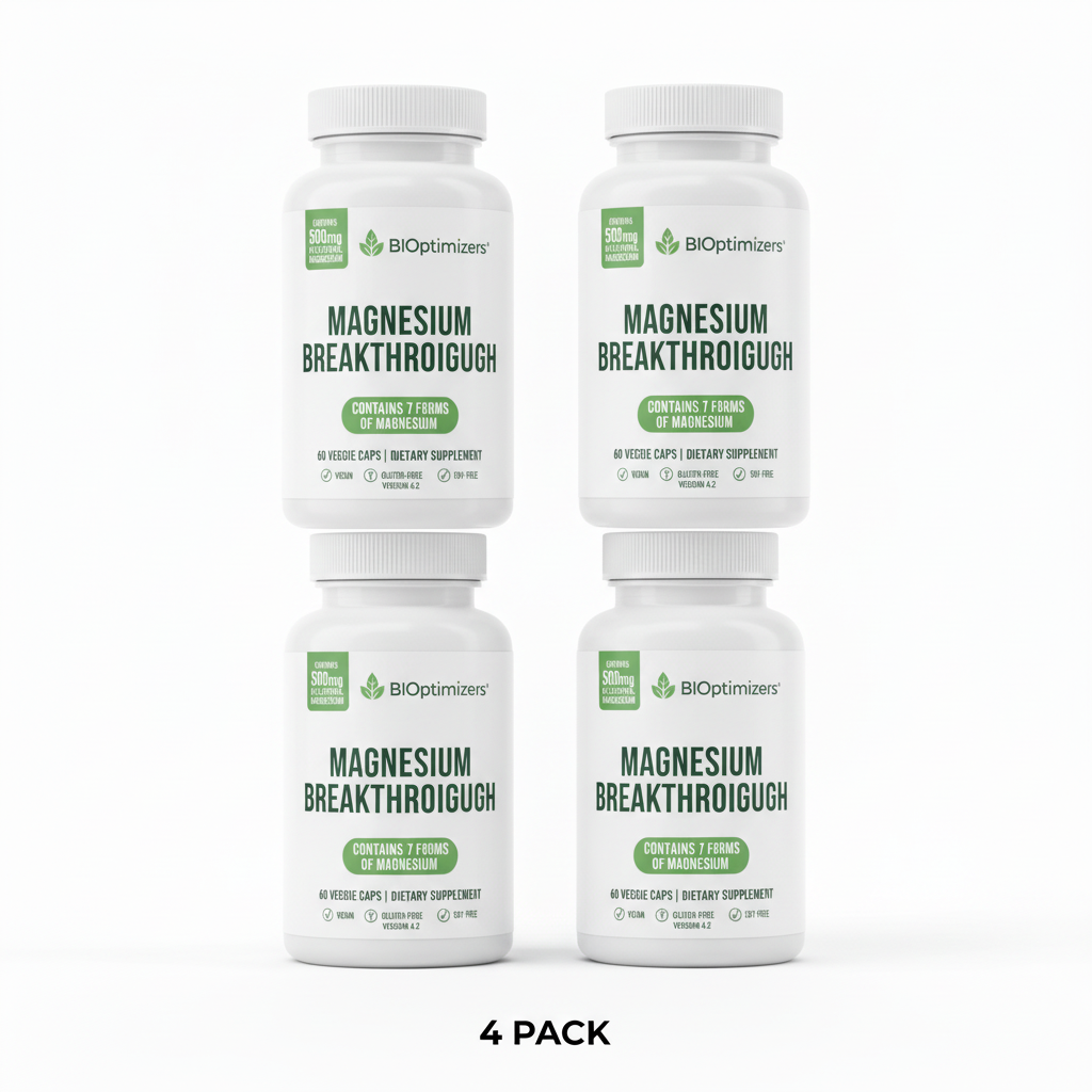 4 Pack BIOptimizers Magnesium