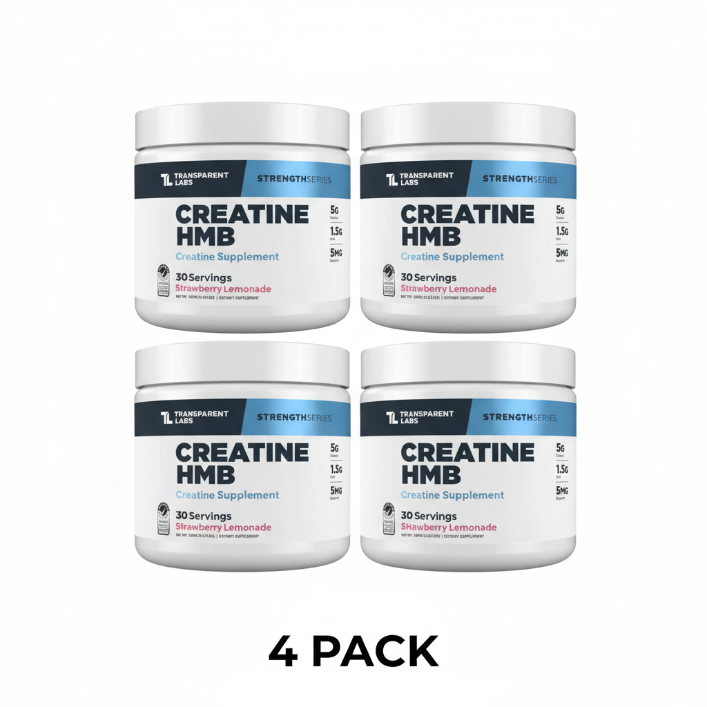 4 Pack Creatine HMB