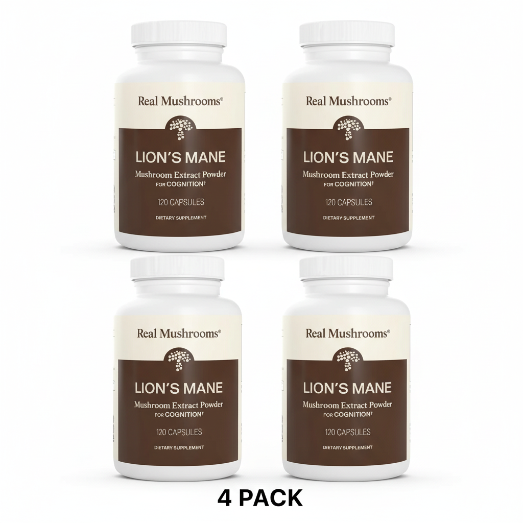 4 Pack Lion's Mane