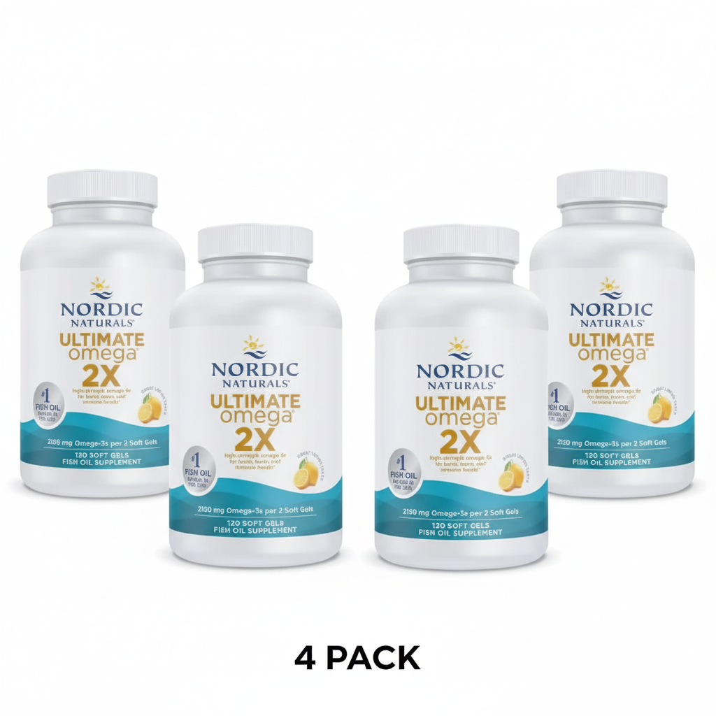 4 Pack Nordic Naturals