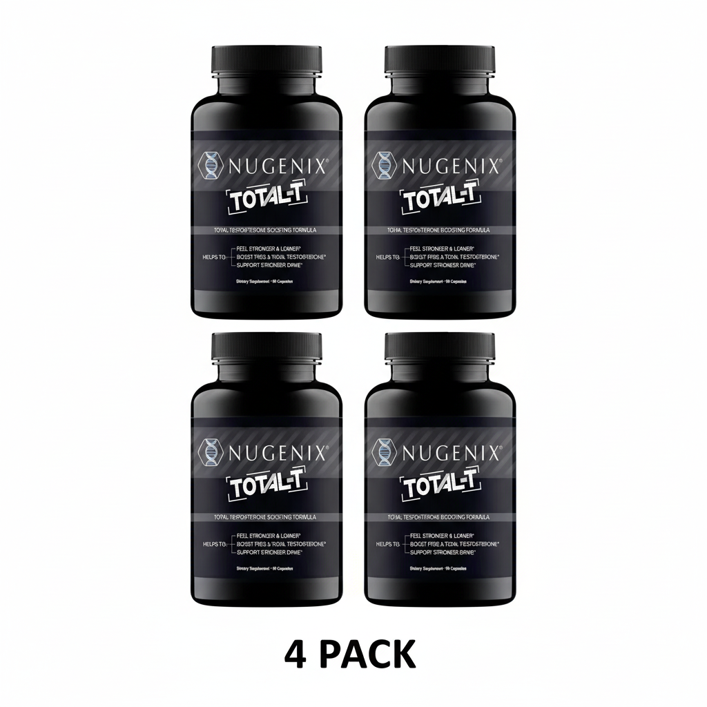 4 Pack Nugenix Total-T