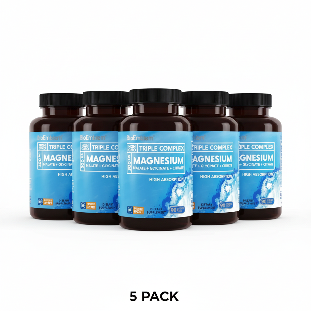 5 Pack BioEmblem Magnesium