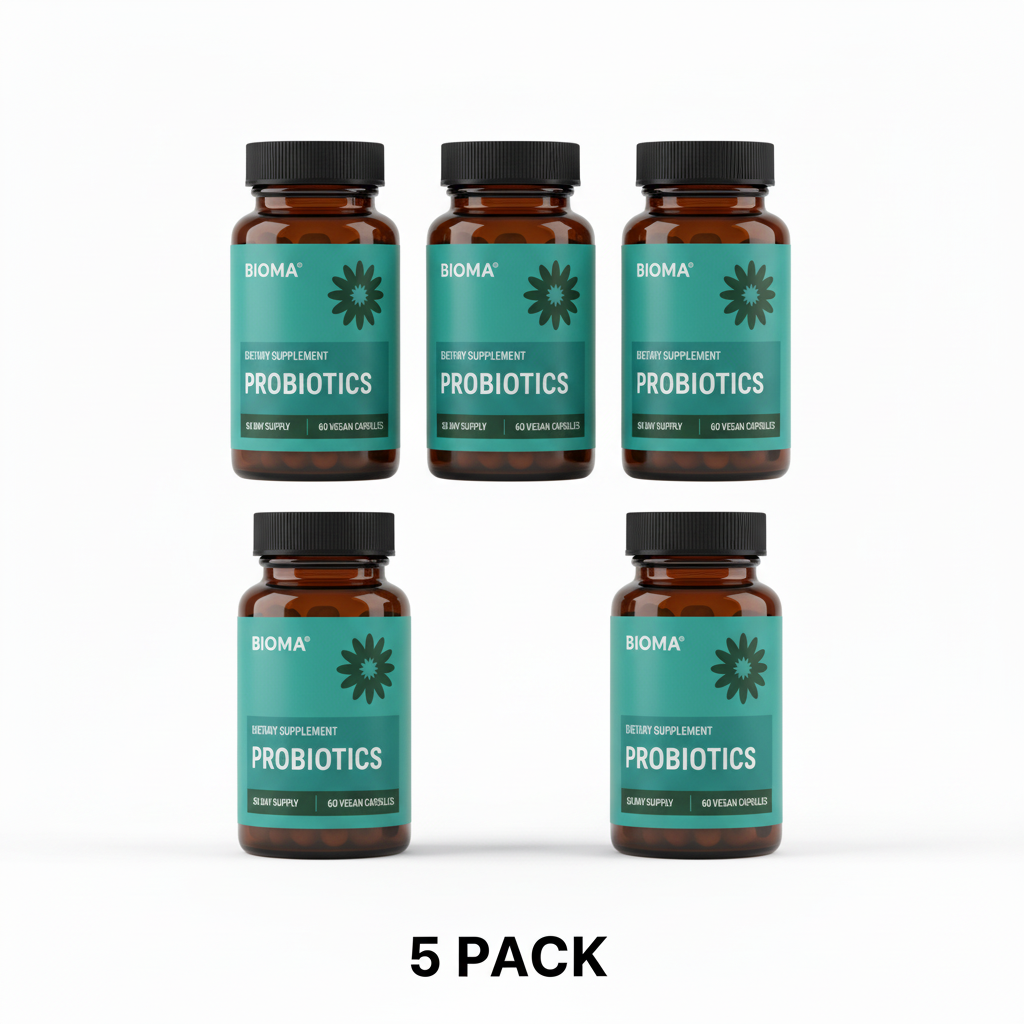5 Pack BIOMA Probiotics