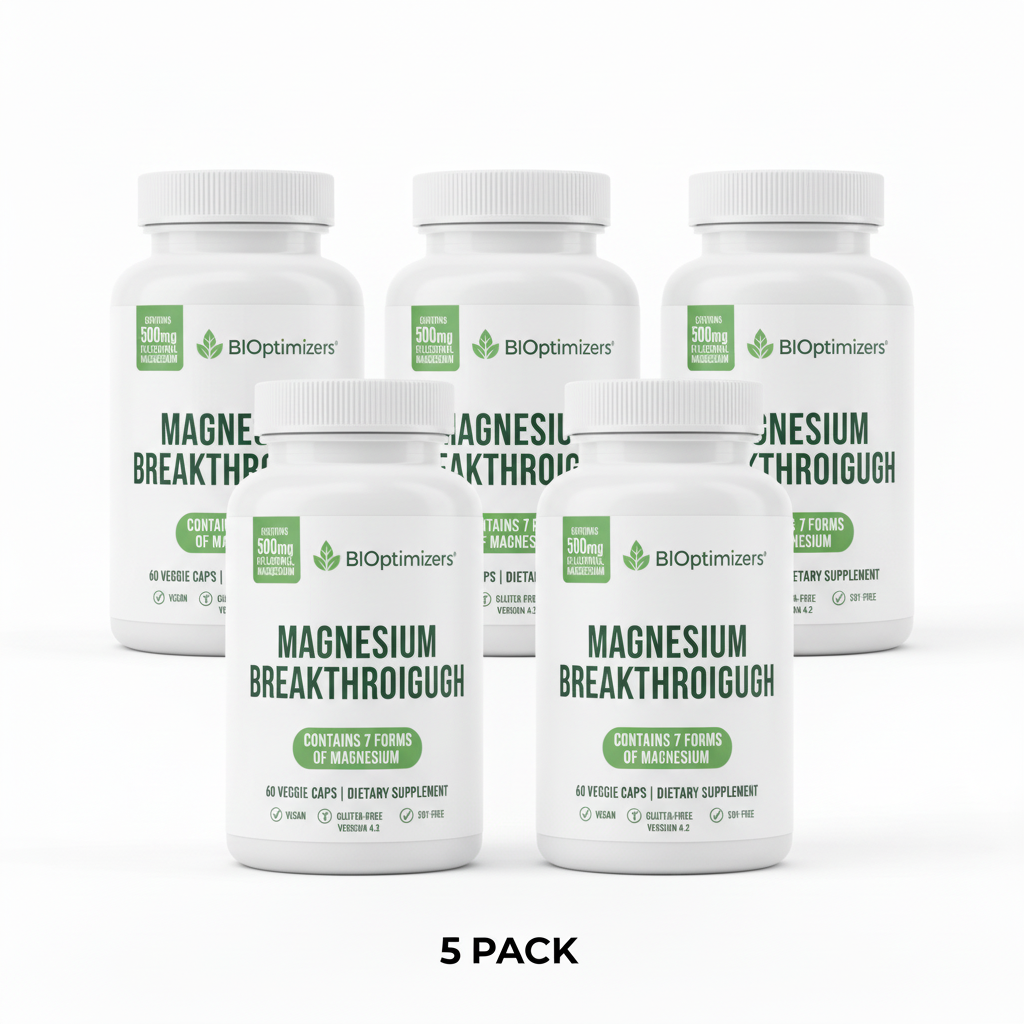 5 Pack BIOptimizers Magnesium