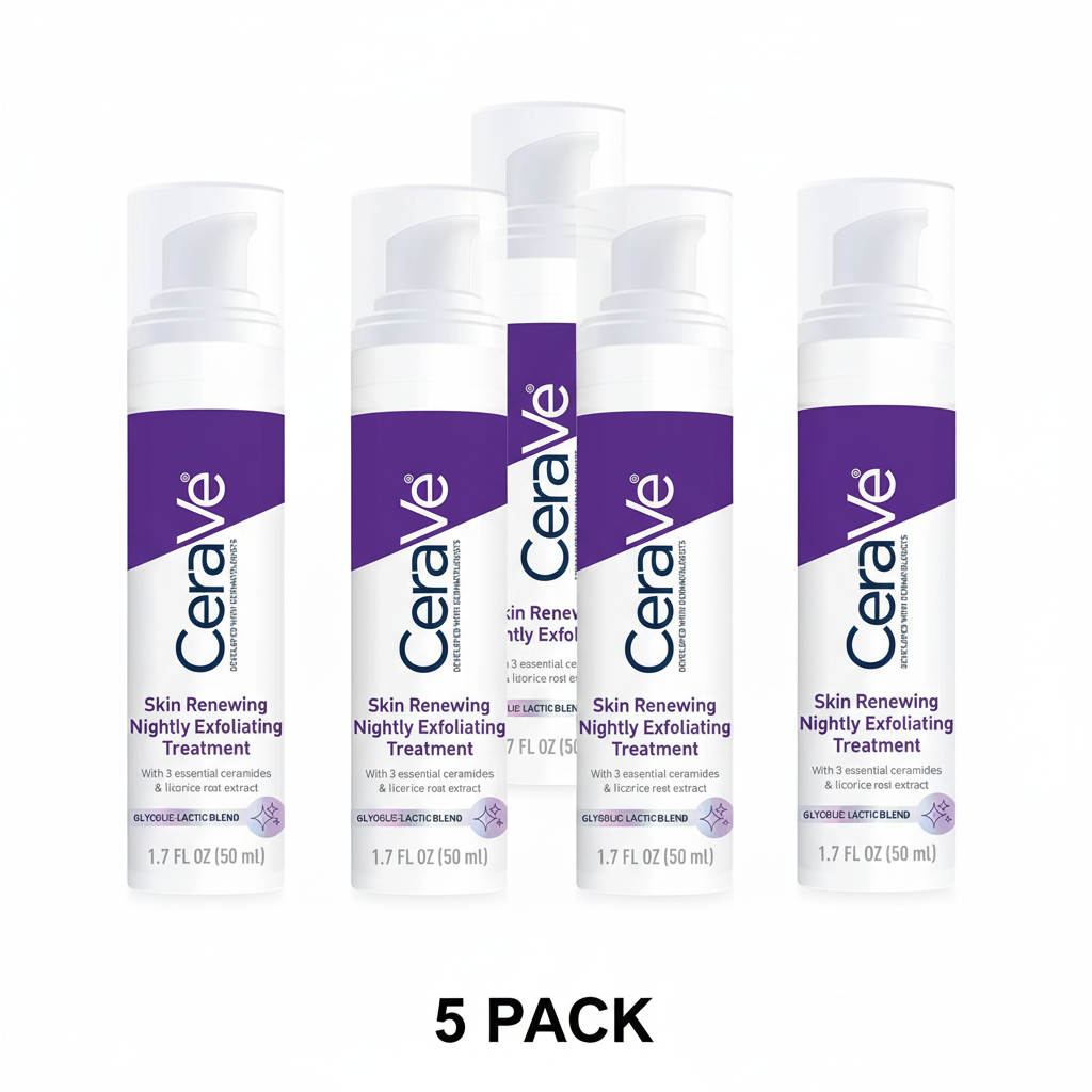 5 Pack CeraVe Nightly