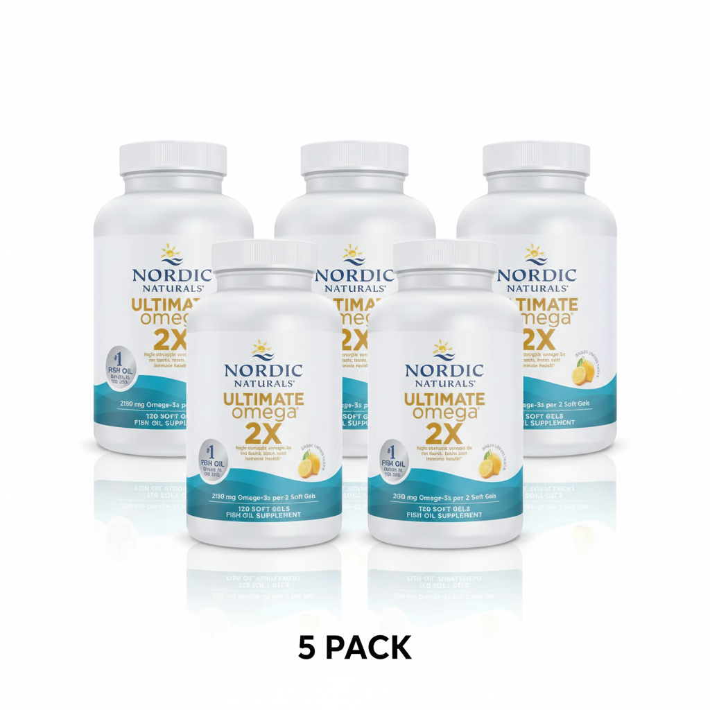 5 Pack Nordic Naturals