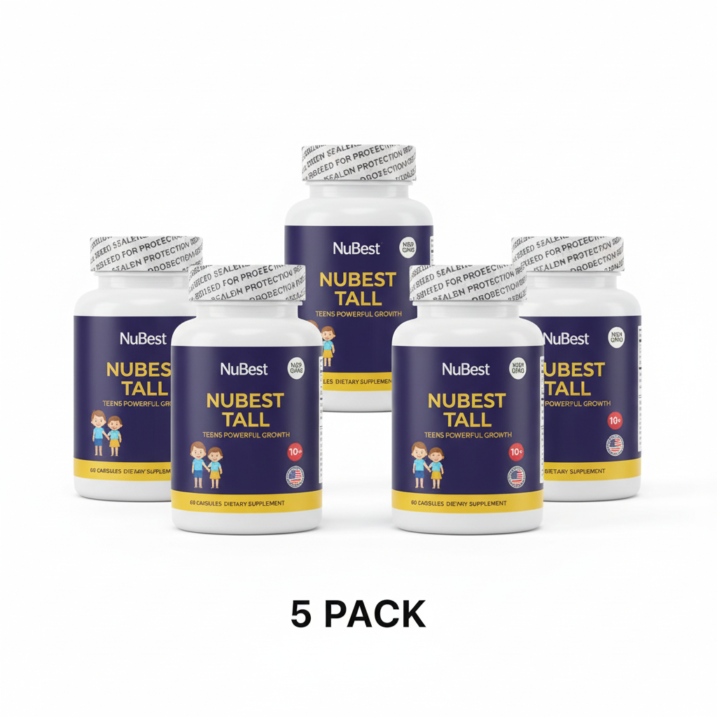 5 Pack NuBest Tall