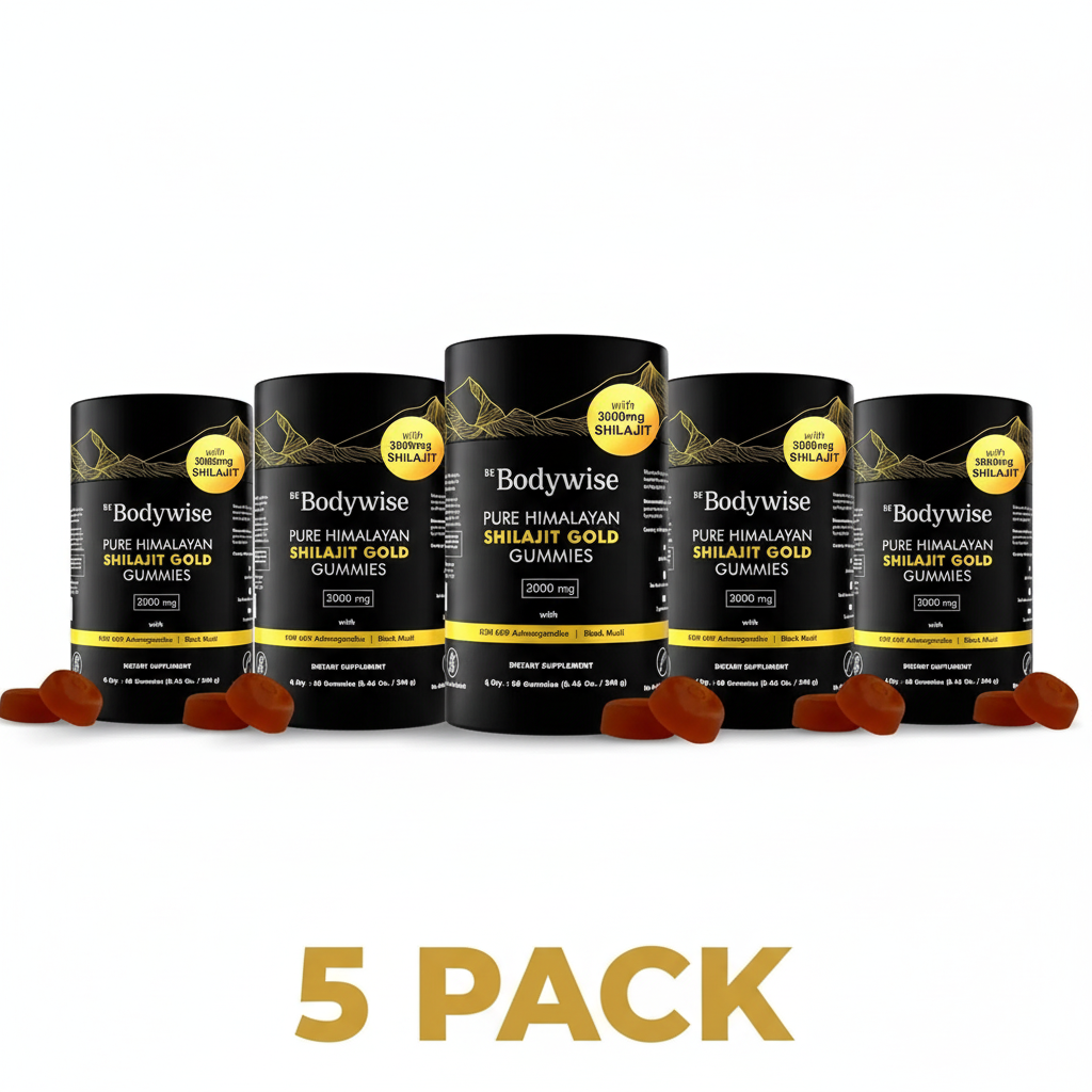 5 Pack Shilajit Gummies