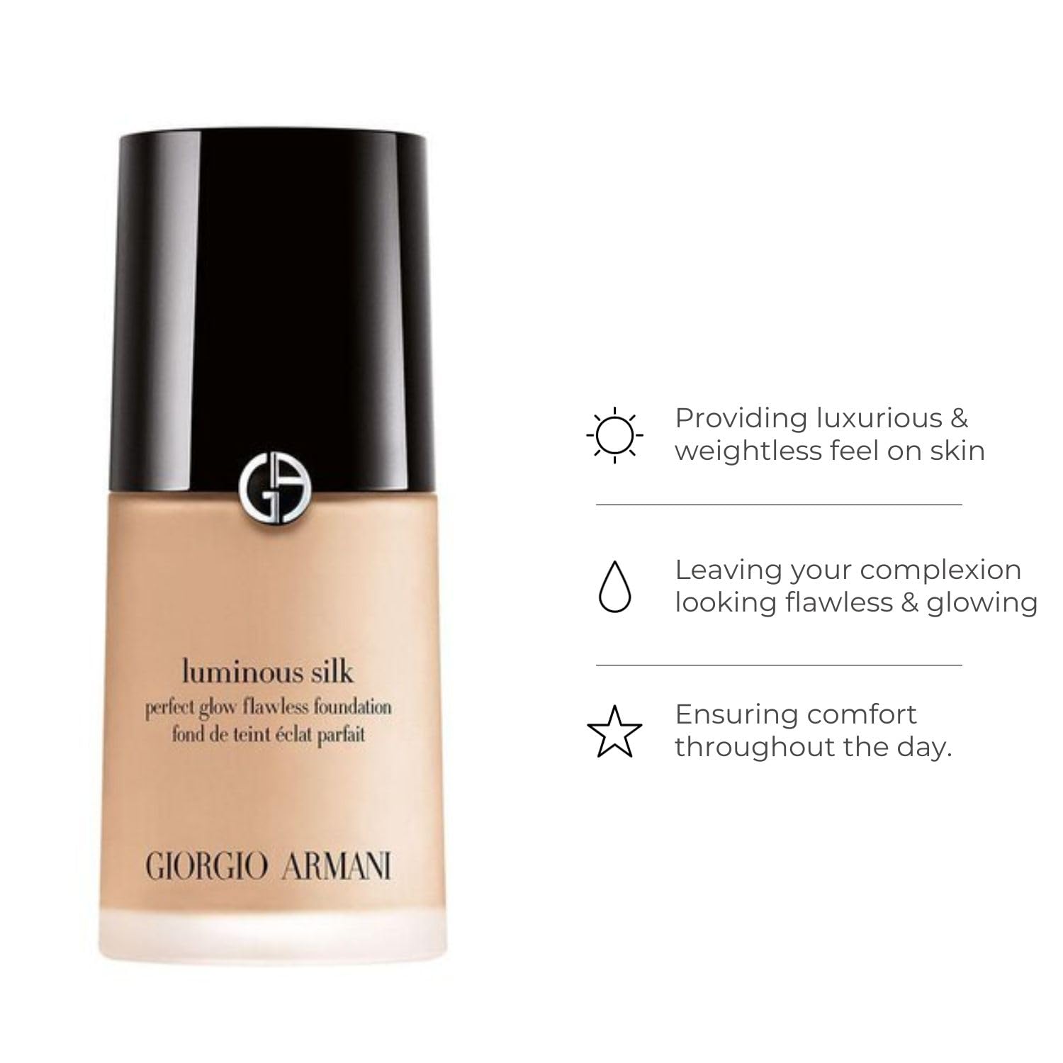 Giorgio Armani Luminous Silk Foundation – 30ml | Shade 3.5