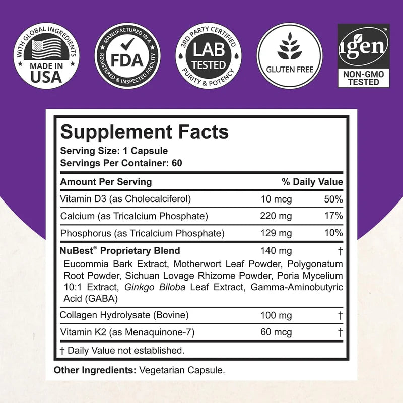 NuBest Tall 10+ Teens Powerful Growth 60 Capsules