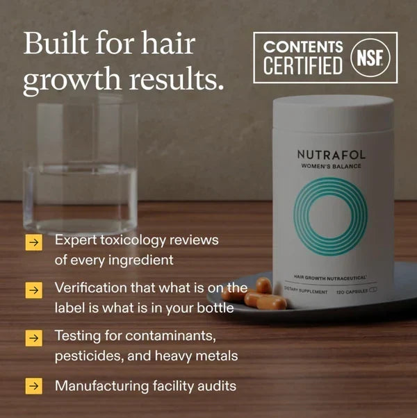 Nutrafol Hair Growth Supplements