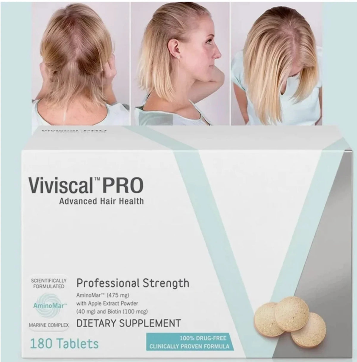 Viviscal Pro Advanced Hair Growth  180 Tablets