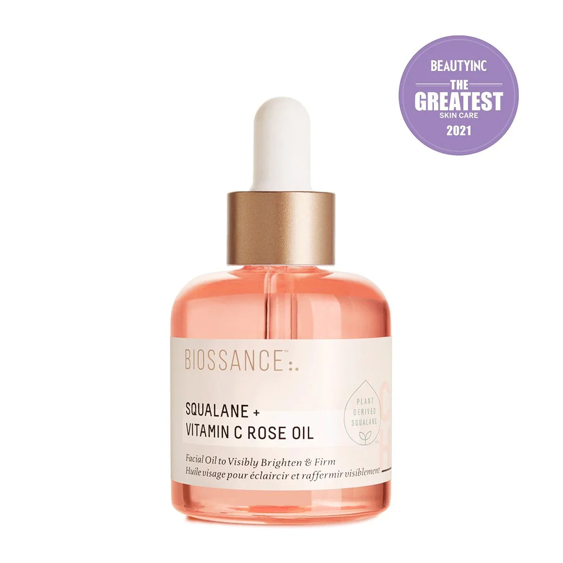 Biossance Squalane Vitamin C Rose Oil 30ml