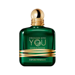 Emporio Armani Stronger With You Sandalwood EDP 100ml - Emerald Green Bottle with Gold Cap