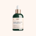 Biossance Squalane + Copper Peptide Rapid Plumping Serum 50ml – dark green dropper bottle with gold cap