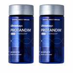 LifeVantage Protandim NRF2 Synergizer original breakthrough dietary supplement pack of 2 blue bottles with silver caps each containing 30 caplets