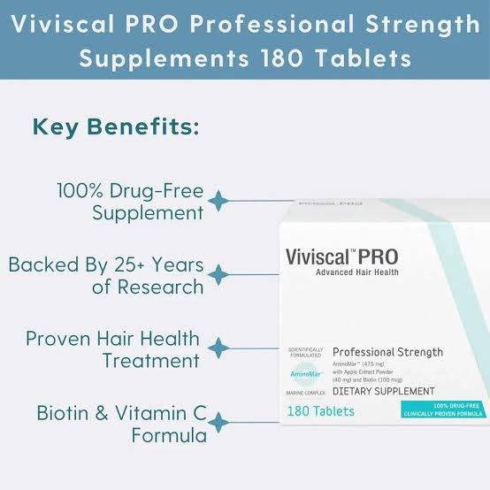 Viviscal Pro Advanced Hair Health 180 Tablets