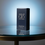 Same product angled on glass table