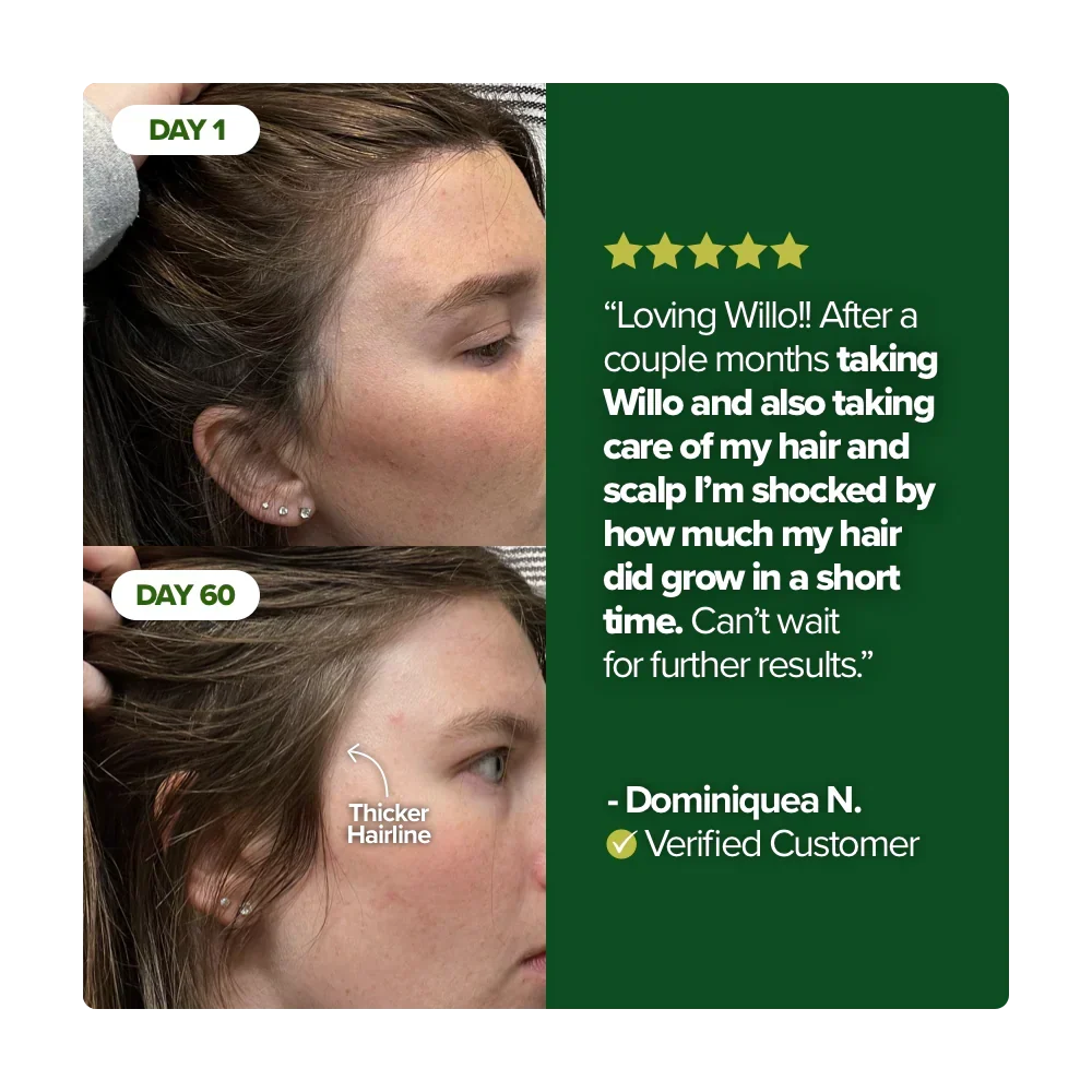 Willo Hair Growth Support Capsules 60